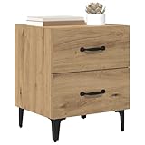 【Design Intemporel】 Ce Cabinet de Lit Moderne impressionne avec son design simple et élégant, se montant facilement à deux avec un tournevis. Chaque matériau est soigneusement conçu pour enrichir votre expérience d'utilisation, des poignées mates aux pieds en fer, garantissant force et style tout en gardant en tête une esthétique rustique.