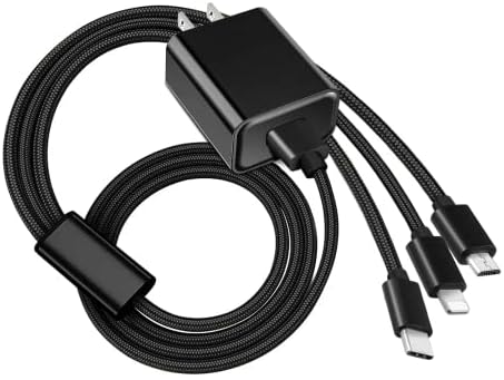 Replacement 3-in-1Wall Charger Adapter Charging Cable Cord for Beats by Dr Dre Studio Solo 3 2 Solo Pro, Powerbeats Pro 3 2, Studio Buds, Fit Pro, Flex, Beats X Headphones, Pill Plus Pill+ Speakers