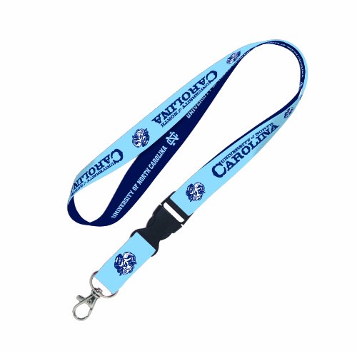 NCAA College Vault North Carolina Tar Heels Lanyard with Detachable Buckle