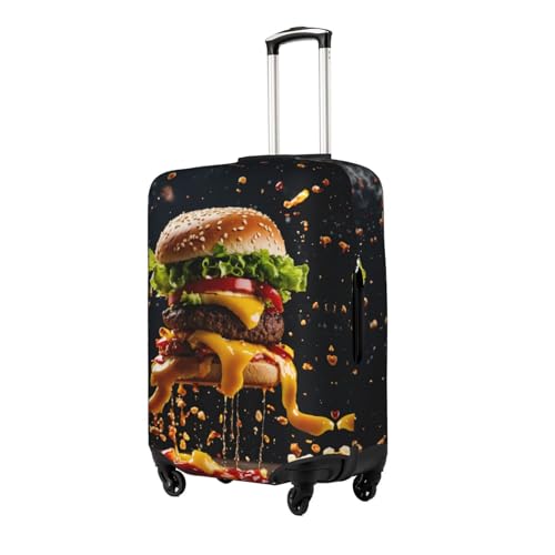 Fast Food Print Suitcase Covers For Luggage Suitcase Cover Travel Luggage Cover Fits 18-32 Inch Suitcases2