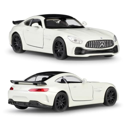 Image of Mercedes Benz AMG GTR 1:32 Model Car Exclusive Alloy Metal Pull Back Die-cast Car Diecast Metal Pullback Toy car with Openable Doors & Light Music Best Gifts Toys Kids【Colors as Per Stock】