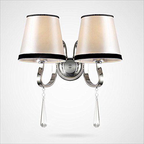 POKJ lámpara de pared Dormitorio simple lámpara de pared cálida lámpara de cabecera de cristal Creative Led nórdico moderno simple...