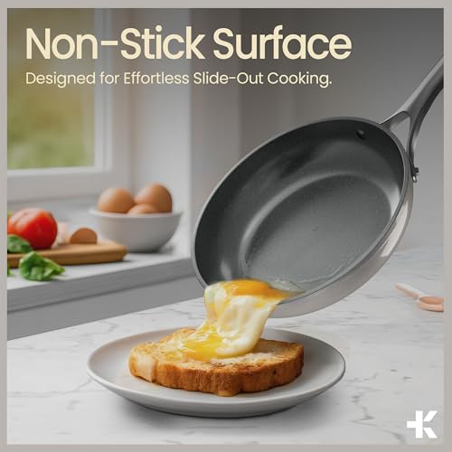 image for BAKKENMASTER Bakken 12-Piece Aluminum Cookware Set with Ceramic Nonsti