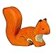 Produktbild Holztiger Eichhörnchen, stehend, orange, 80107