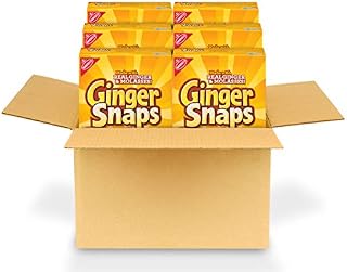 Ginger Snaps Cookies, 6 - 16 oz Boxes