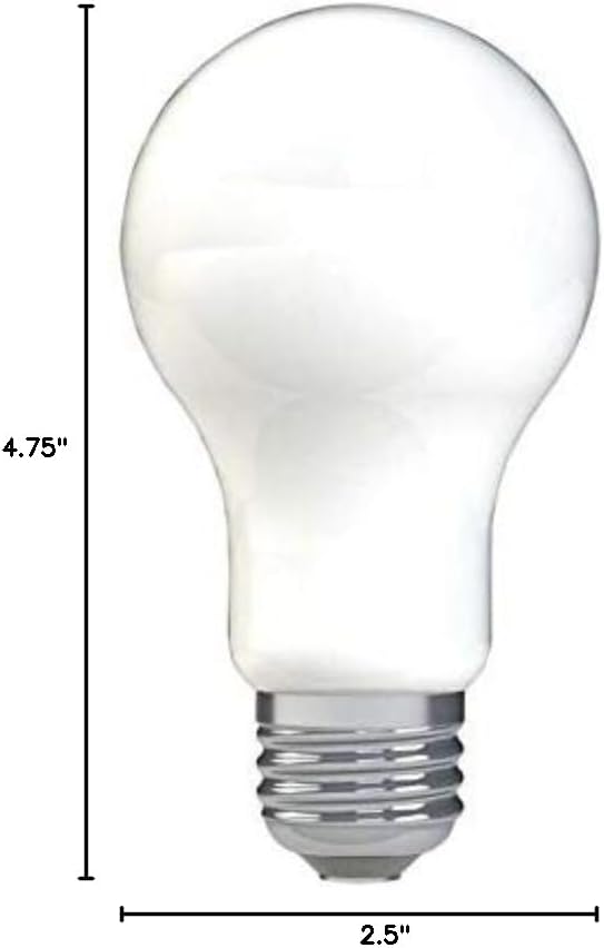 GE Relax 75-Watt EQ A19 Soft White Dimmable LED Light Bulb (2-Pack)