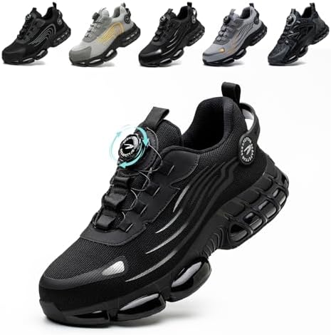 Zapatos de Seguridad para Hombre Mujer Zapatillas Calzado Trabajo...