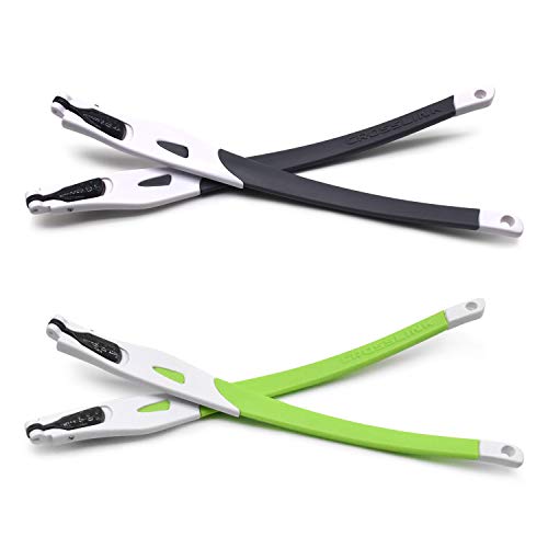 Patas de repuesto de goma para gafas Oakley Crosslink blanco verde