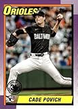 CADE POVICH RC 2025 Topps Collection 1990 Baseball #T90-69 ROOKIE MLB Orioles