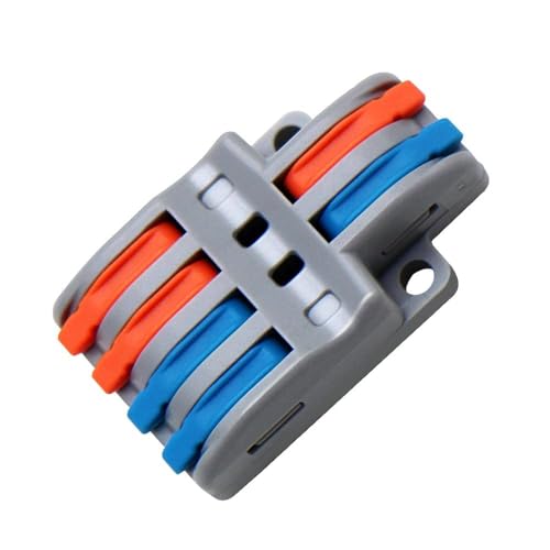 Connecteurs de fils électriques à levier pour rénovation de luminaires et boîtes, 12 pcs