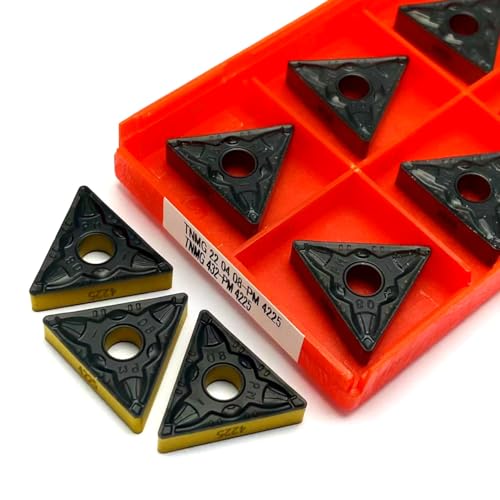 10 piezas TNMG160404 TNMG220408 PM 4225 herramientas de torno CNC miniatura 2