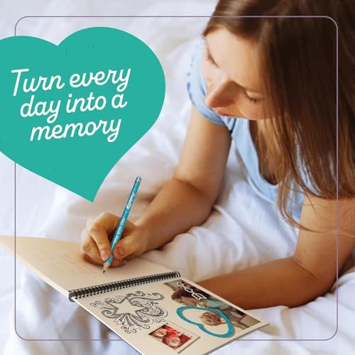 Image of DIY Journal Kit for Girls - DIY Journal Set for Tween & Teen Girls, Stationery Set, Scrapbook & Diary Supplies Set, Journaling Art Crafts Kit, Ideal Gifts for 8 9 10 11 12 13 14 Year Old Girl