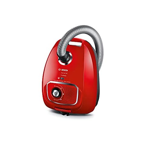 Aspiradora Bosch Elettrodomestici Serie | 4 con Bolsa ProAnimal Rojo Cover