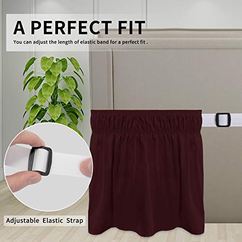 Faldón de cama matrimonial e individual ajustable Easy-Going cubrecolchón elástico cómodo 4