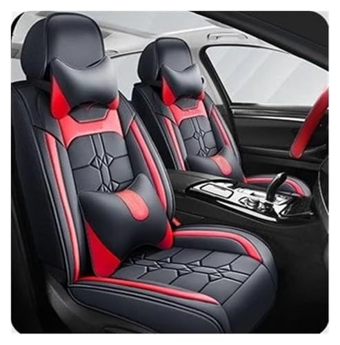 �ԗp�V�[�g�J�o�[ �ɓK������v�W���[ 206 307SW 308 407 408 508sw 208 2008 3008 4008 5008 �t���J�o���b�W�J�[�V�[�g�J�o�[(Red 5 Seat-B)
