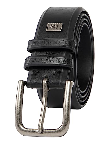 Lee Casual Mens Every Day Classic Belt with English Bevel Edges for Jeans