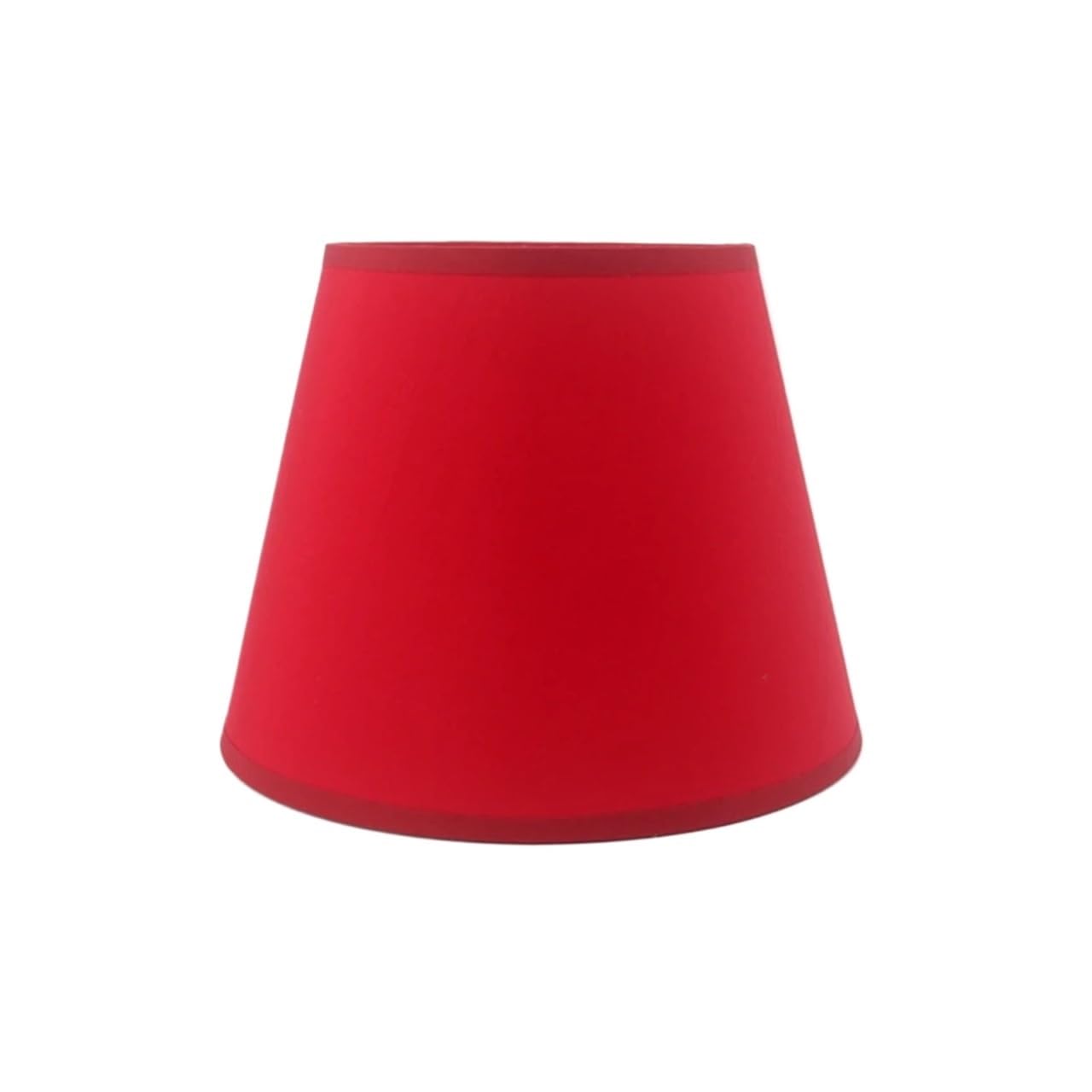 Luxemetals Wine Red-25X16x19cm Art Deco Fabric Lampshade For E27 Socket(Wine Red-25X16x19cm)