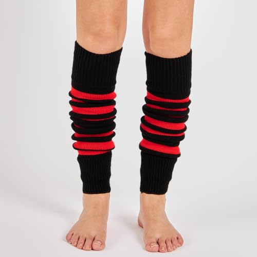Image of Mysocks Leg Warmers Extra Soft Stylish Fancy Winter 80s Party Dance Neon Long Legwarmers for Women Girls Ladies