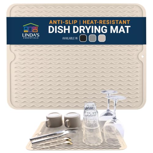 Silicone Dish Drying Mat, 16 x 12 in