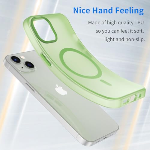 Coque iPhone 13 antichoc Asuwish finie les rayures grâce au dos mat et protège-écran