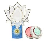 Bath & Body Works Classic Lotus Nightlight Wallflowers Fragrance Plug and a Strawberry Lip Balm