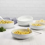 by Fitz and Floyd Beaded Dinner Pasta Bowls Set of 4