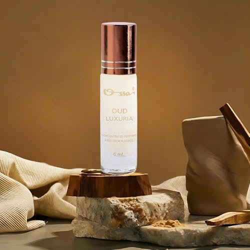Image of Ossa Oud Luxuria Concentrated Perfume 6ml | Alcohol Free Roll On Attar for Men and Women | Premium Long Lasting Unisex Fragrance With Chypre, Floral And Leathery Notes | Discover Your Timeless Scent