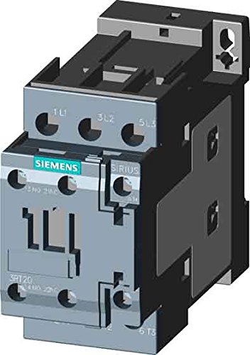 Contacteur AC3 Siemens 4kW 1NA 1NC 230V taille S0 connexion à vis