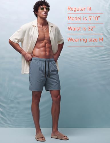 Image of DAMENSCH Men Matte Finish, Quick-Dry Shorts DaAqua Swim Shorts