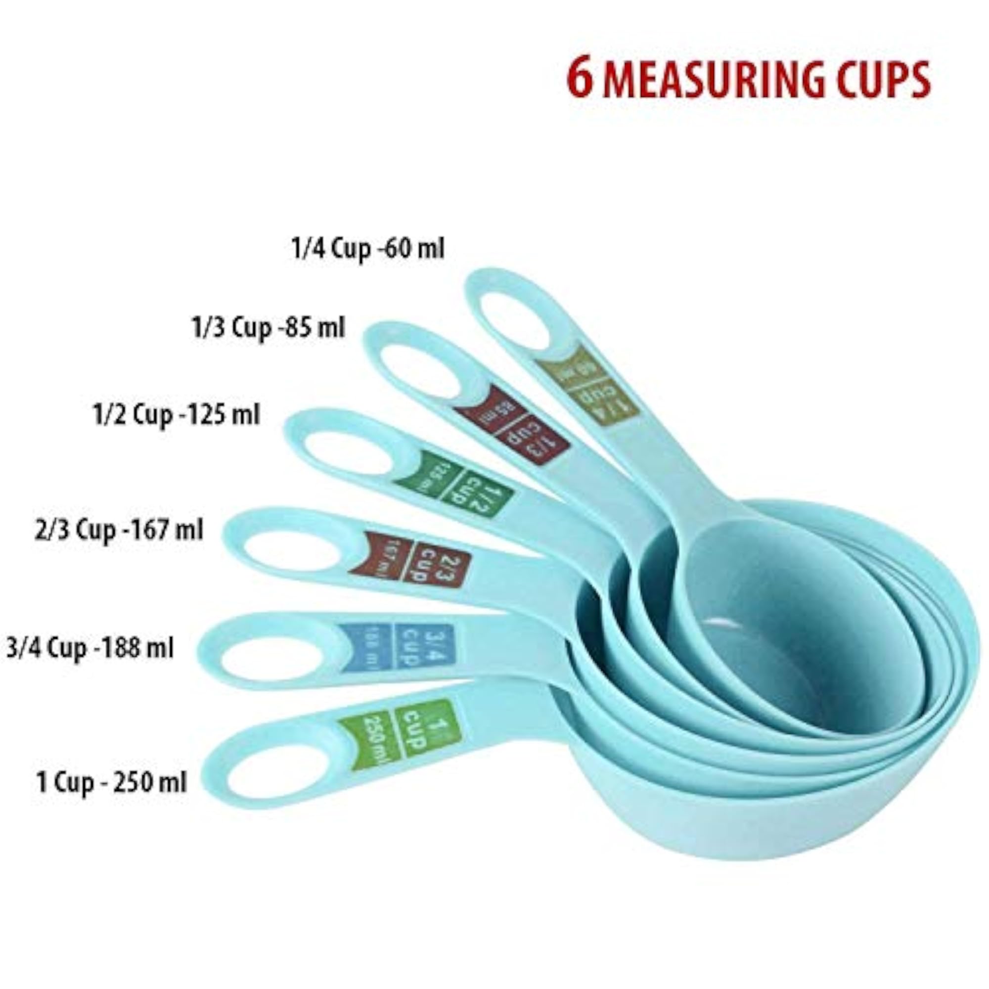 12 Pieces Measuring Cup & Spoon Set