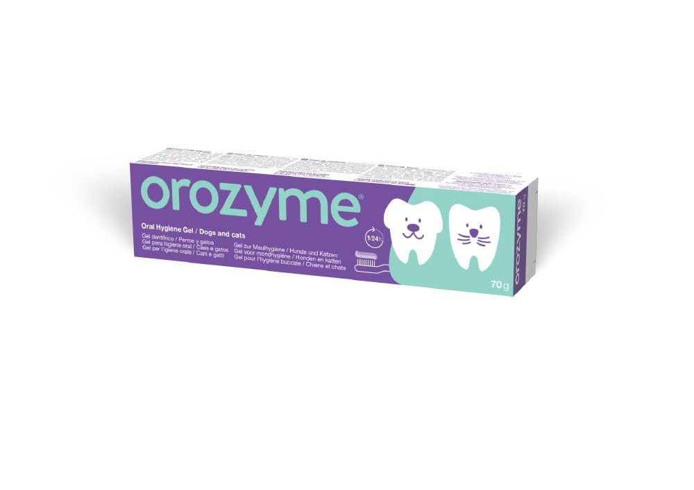 Gel buccodentaire Orozyme | Chiens & Chats | 2 x 70 g