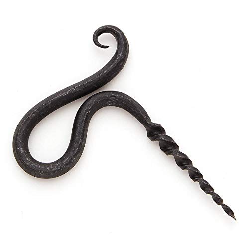 Museum Replicas Sculpted Hand-Forged Iron Corkscrew - Aristocrats and Pirates