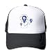 Produktbild fingww Hysteresenhut Kreativer Glühbirnen-Druck Einstellbare Trucker-Sonnenhüte Laufen Outdoor-Mesh-Sport-Baseballmützen