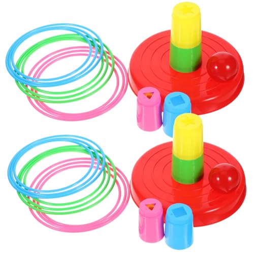 Imagen de ibasenice 2juegos Juguetes de Anillo Aire Círculos para Patio de Cumpleaños para Fiestas Infantiles Kit de Juguetes de Recuerdo de Fiesta Oferta