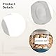 Packool Thermal Label Tape Refill, 3 Rolls Label Tape Klebeband Label Maker Tape Roll Label Sticker geeignet für die meisten Etikettendrucker