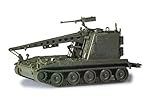 Kein Spielzeug herpa 744836 - Miniaturmodell, M578 Bergepanzer mit großer Kabine auf SF, grün