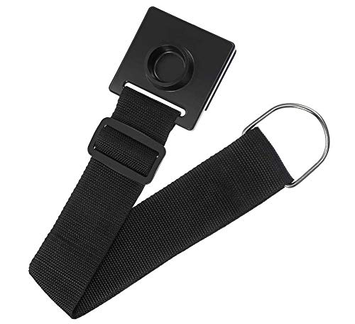 Jiayouy Cello Endpin Anchor Stopper Holder Adjustable Non-slip with Thick Pad Anti-Scratch Sponge Black