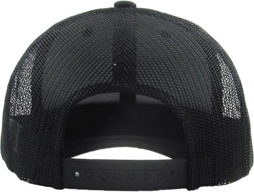 Image of Classic 6 Panel Cotton Twill Mesh Trucker Cap Hat Adjustable Snapback Hat