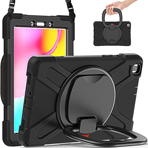 Coque Samsung Galaxy Tab A 8.0 2019 T295 antichoc enfant avec bandoulière