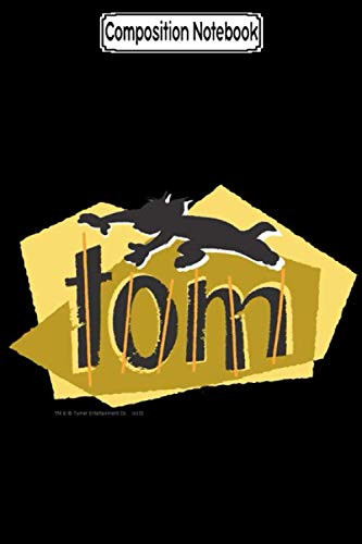 Composition Notebook: Tom Silhouette Logo Baby Bodysuit Tom and Jerry Journal Notebook Blank Lined Ruled 6x9 100 Pages