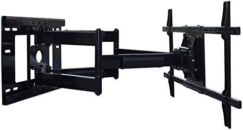 Heavy Duty Dual Arm (32" Extension) Articulating Wall Mount for Samsung LG LED TV 65" 70" 75" 77" 80" 82" 83" 85" 86"