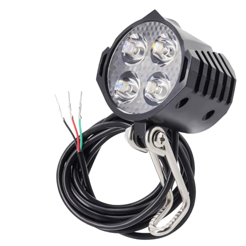 Phare avant pour vélo électrique 36V 48V pour remplacer votre éclairage de vélotaf