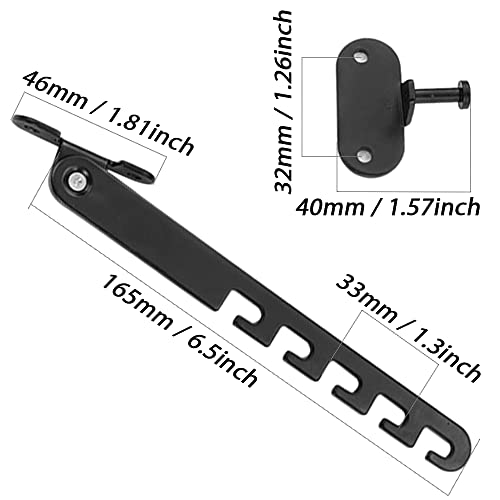 Lxoraziy Adjustable Position Casement Window Restrictor Latch - Image 2