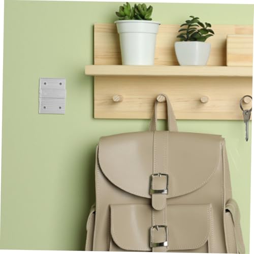 Image of Heavy Duty Z Shaped French Cleat Picture Hanging Kit Interlocking Wall Mount Brackets for Mirrors Artwork and Photo Frames Includes Screws and Level Tool