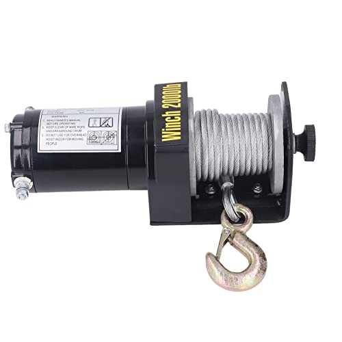 Kit de Winch Eléctrico 2000 LBS Cable de Acero miniatura 4