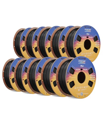 Image of OVERTURE 10KG Bundle High Speed PLA Filament 1.75mm, 3D Printer Filament