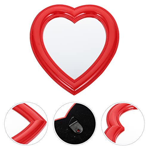 Espejo de maquillaje en forma de corazón Beaupretty miniatura 5