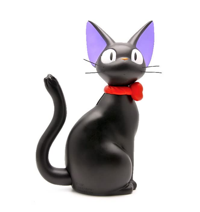 Amazon.co.jp: 可愛い 猫 ブラックキャッと 魔女の宅急便 JiJi 