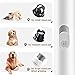 Peteme Dog Nail Grinder,Pet Electric Paw Trimmer Clipper Small Medium Large Dogs Cats Portable & Rechargeable Gentle Painless Paws Grooming Trimming Shaping Smoothing