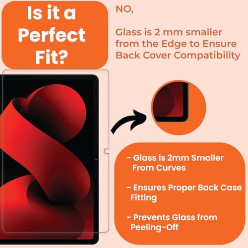 Image of Tough Lee Tempered Glass for Redmi Pad 2 Pro 12.1 inch 2026 Screen Protector Guard for Redmi Pad 2 Pro 12.1 inch 2026 Tablet - 1 Pack (Easy Installation, Anti-Scratch, Anti-Smudge)